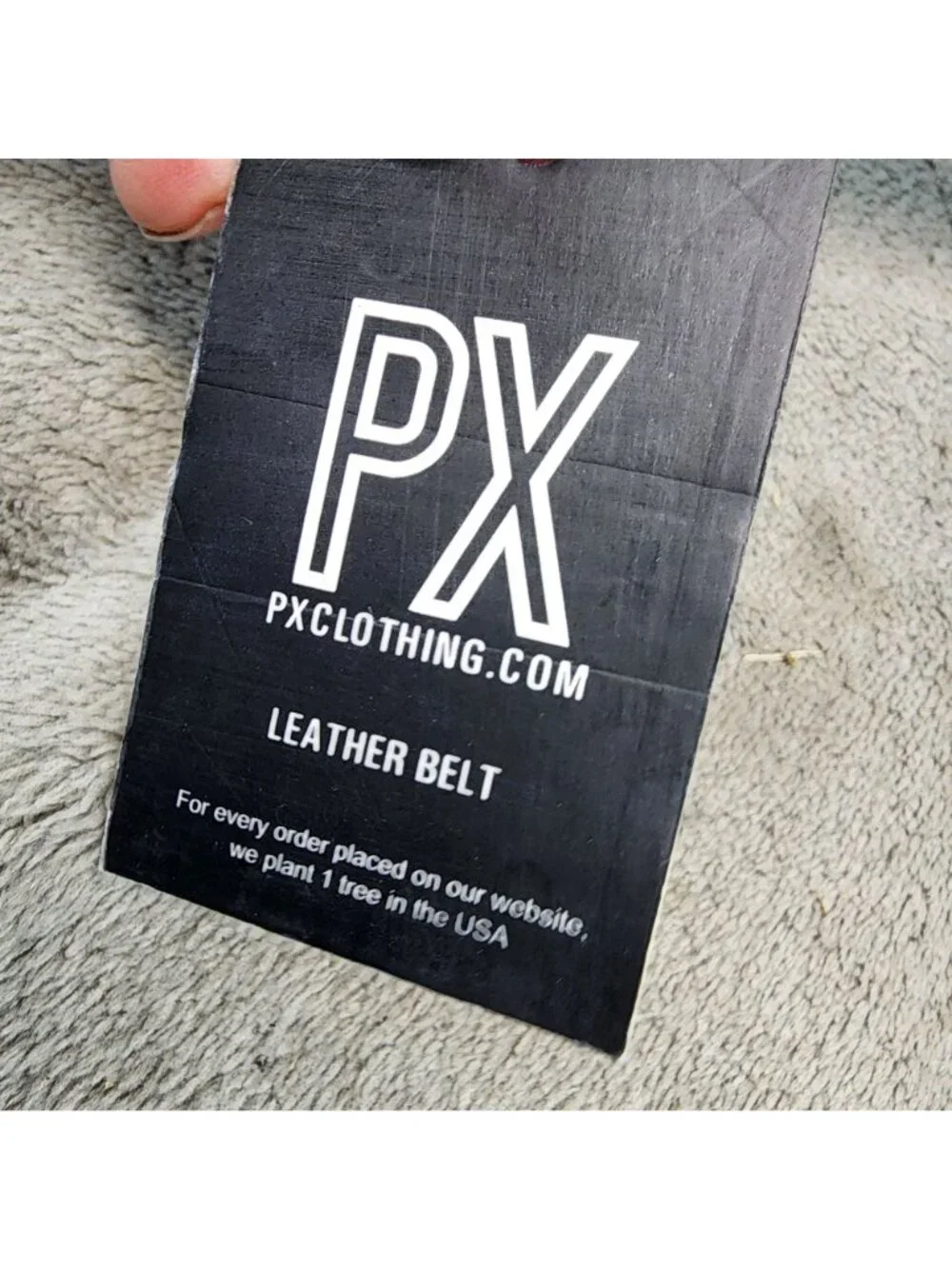 PX Belt Mens 32 Blue Leather *NWT*